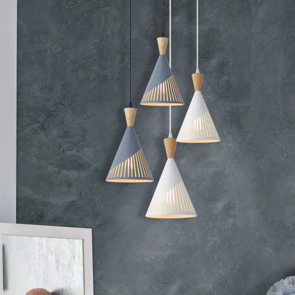 LÁMPARA DE TECHO BLANCA ELNA