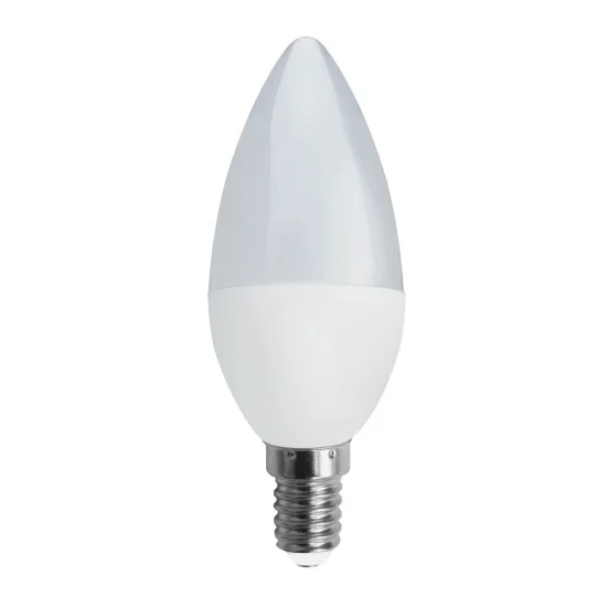 LÂMPADA DE VELA LED E14 6W 4000K