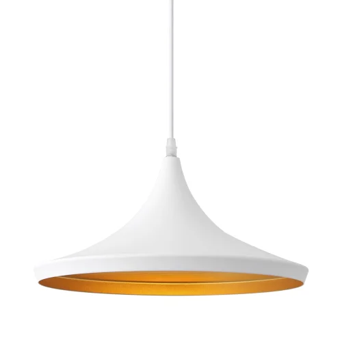 LÁMPARA DE TECHO ACERO BLANCA Ø 36 CM ODELL