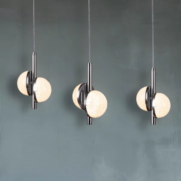 LÂMPADA TÉCNICA LED IDARA 3x (2x5W) 4000K CROMO