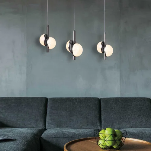 LÂMPADA TÉCNICA LED IDARA 3x (2x5W) 4000K CROMO