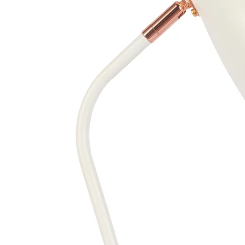 LÁMPARA DE MESA BLANCO/ORO ROSA AMERICA