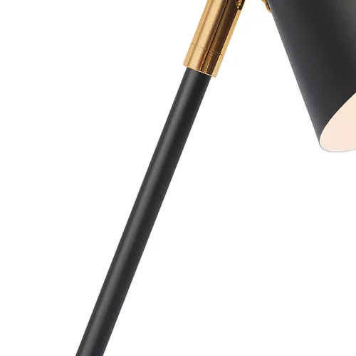 LÁMPARA DE MESA NEGRO/DORADO ANAYA