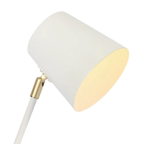 LÁMPARA DE MESA BLANCO/DORADO ANAYA