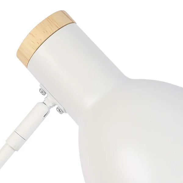 LÁMPARA DE MESA MADERA/BLANCO ANNELISE LÁMPARA DE MESA MADERA/BLANCO ANNELISE