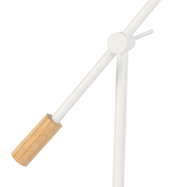 LÁMPARA DE MESA MADERA/BLANCO ANNELISE LÁMPARA DE MESA MADERA/BLANCO ANNELISE