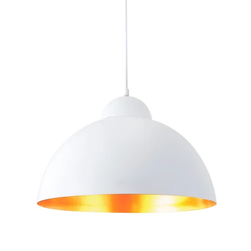 LÁMPARA DE TECHO Ø 50 CM BLANCO/DORADO MONTSERRAT