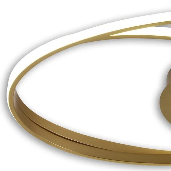 LÂMPADA DE TECTO LED ALETHIA 54W REGULÁVEL OURO