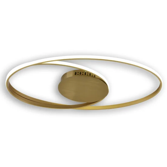 LÂMPADA DE TECTO LED ALETHIA 54W REGULÁVEL OURO