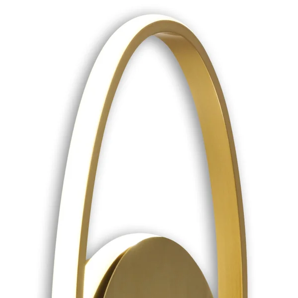 CANDEEIRO DE PAREDE LED ALETHIA 28W 4000K OURO