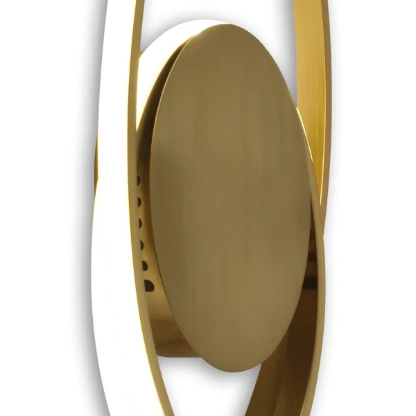 CANDEEIRO DE PAREDE LED ALETHIA 28W 4000K OURO