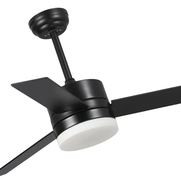 VENTILADOR DE TECTO LED LORENZO 16W PRETO