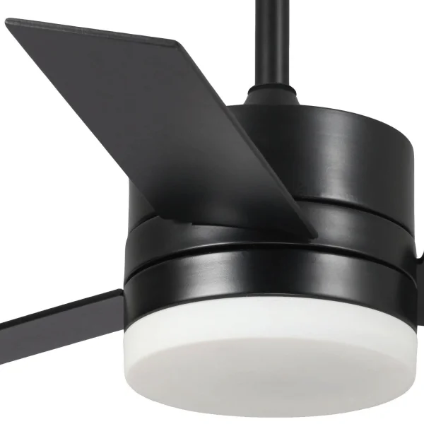 VENTILADOR DE TECTO LED LORENZO 16W PRETO