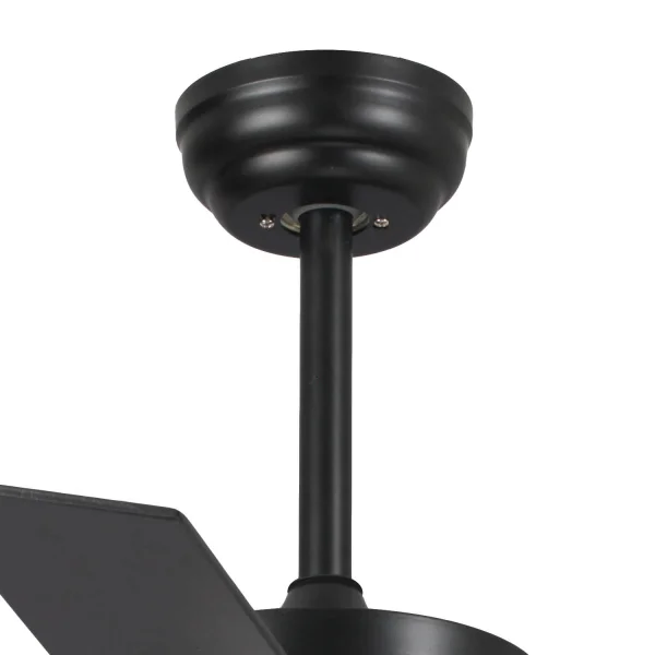 VENTILADOR DE TECTO LED LORENZO 16W PRETO