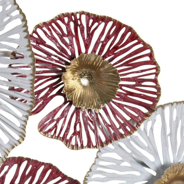 DECORAÇÃO DE PAREDE DE METAL CÍRCULOS SELENA