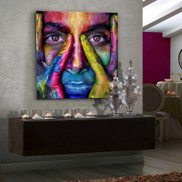 QUADRO IMAGEM 100X100 COLORES