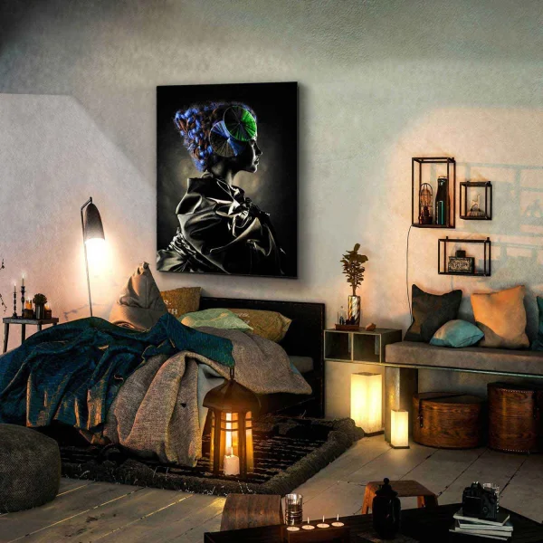 QUADRO IMAGEM 100X135 GEISHA