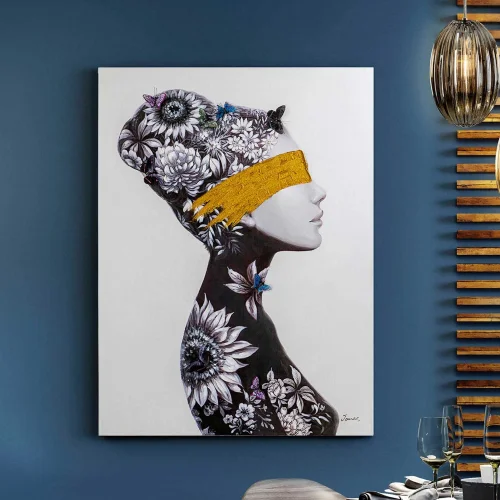 QUADRO PINTURA ACRÍLICA 90X120 PERFIL I