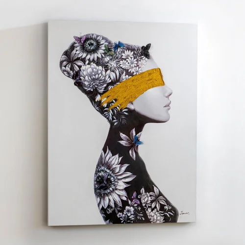 QUADRO PINTURA ACRÍLICA 90X120 PERFIL I