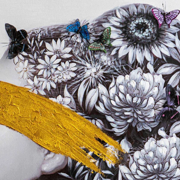 QUADRO DE PINTURA ACRÍLICA 90X120 PERFIL II