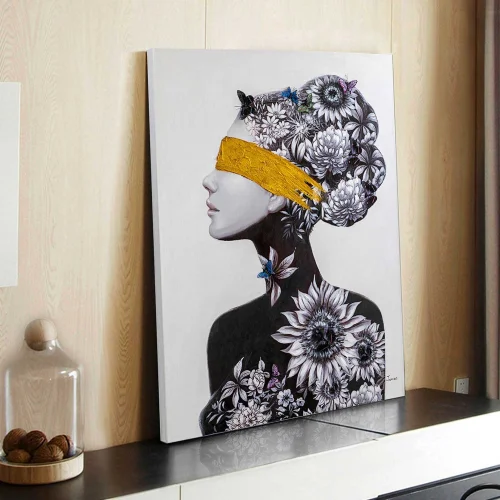 QUADRO DE PINTURA ACRÍLICA 90X120 PERFIL II