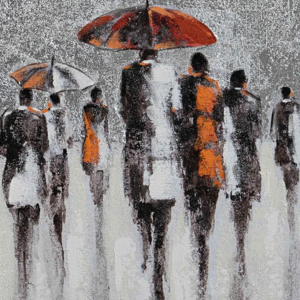 QUADRO PINTURA ACRÍLICA 70X140 CHUVA QUADRO PINTURA ACRÍLICA 70X140 CHUVA