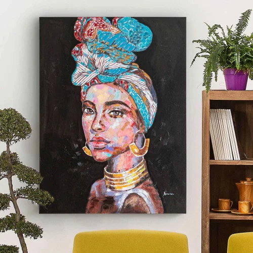 QUADRO PINTURA ACRÍLICA 90X120 CARIBE