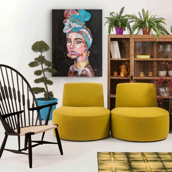 QUADRO PINTURA ACRÍLICA 90X120 CARIBE 2