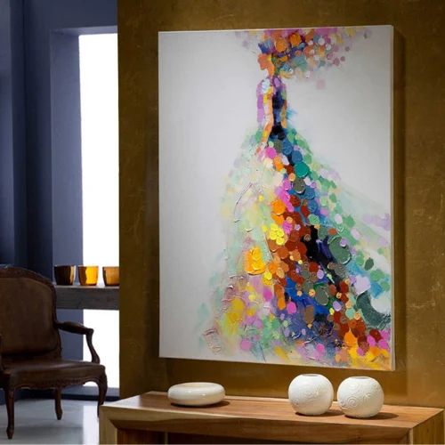 QUADRO PINTURA ACRÍLICA 90X120 GALA