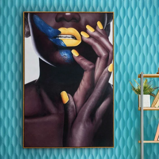 QUADRO ESTAMPA EM TELA 80X120 ORISA
