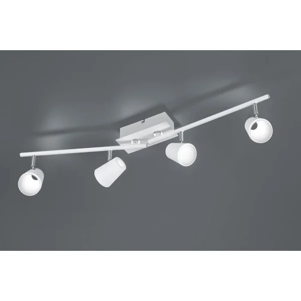 HOLOFOTES 4 LUZES DE CLEON BRANCA 6W 3000K