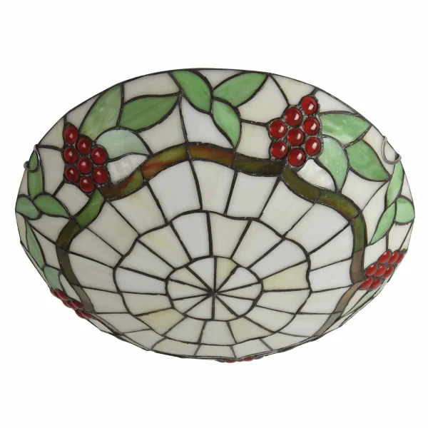 PLAFON DE TECTO LED 24 W 4000K 40 CM TIFFANY GRAPE