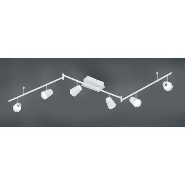 HOLOFOTES 6 LUZES DE CLEON BRANCA 6W 3000K