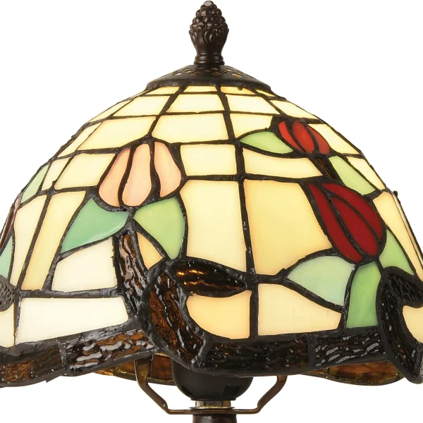 CANDEEIRO DE MESA 1 LUZ 20 CM TIFFANY KATY