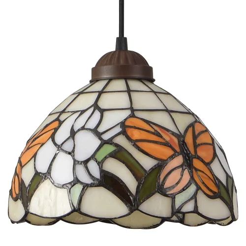 CANDEEIRO DE TECTO 1 LUZ 20 CM TIFFANY APONI