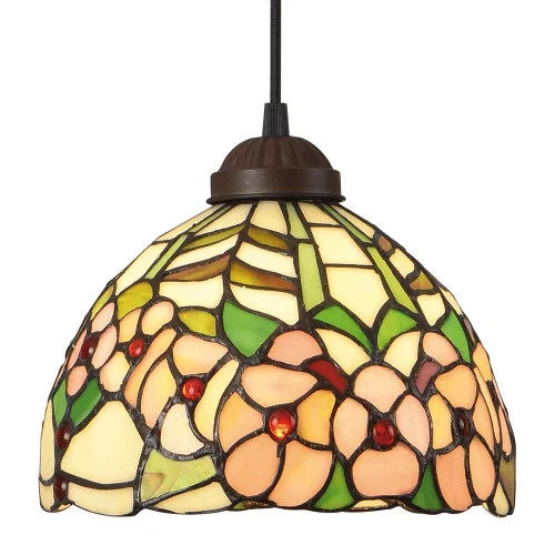 LÁMPARA DE TECHO 1 LUZ 20 CM TIFFANY FLORIA