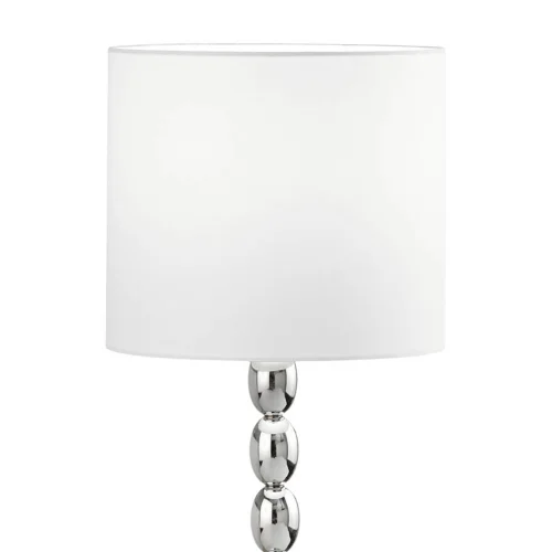 CANDEEIRO DE MESA 1 LUZ CROMO ABBY