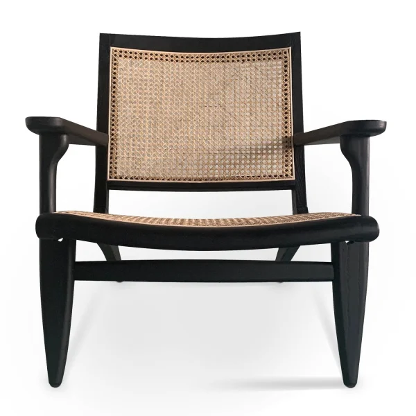 SILLÓN MADERA DE OLMO NEGRO EINAR