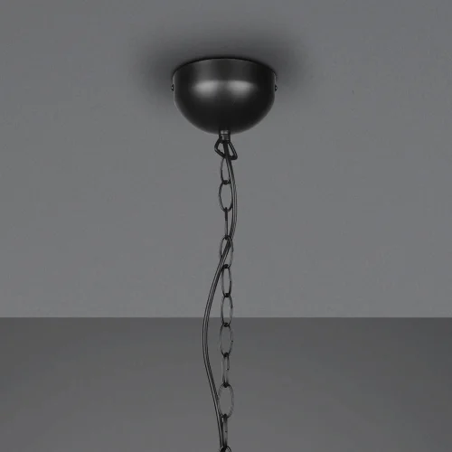 CANDEEIRO DE TETO 5 LUZES ANTRACITE CAMILA