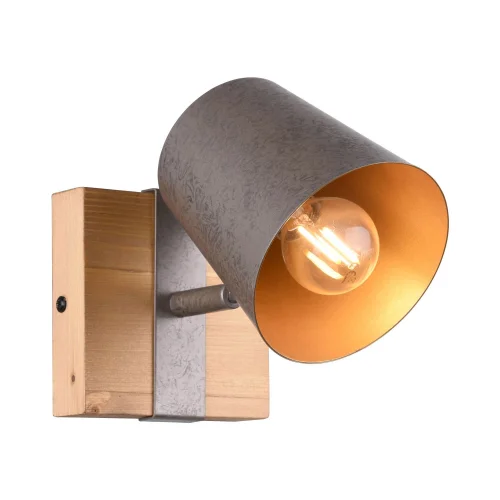 HOLOFOTE 1 LUZ METAL NÍQUEL ANTIGO E14 NESTORE