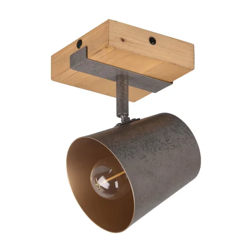 HOLOFOTE 1 LUZ METAL NÍQUEL ANTIGO E14 NESTORE