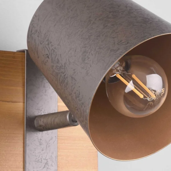 HOLOFOTE 1 LUZ METAL NÍQUEL ANTIGO E14 NESTORE