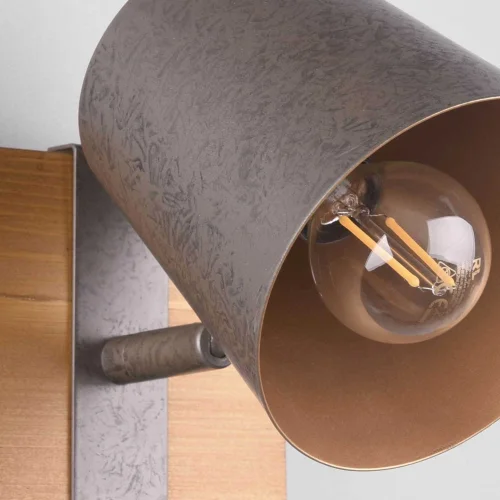 HOLOFOTE 1 LUZ METAL NÍQUEL ANTIGO E14 NESTORE