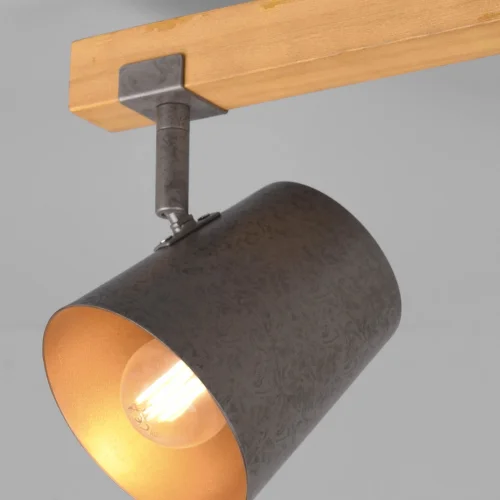 HOLOFOTE 2 LUZES METAL NÍQUEL ANTIGO NESTORE