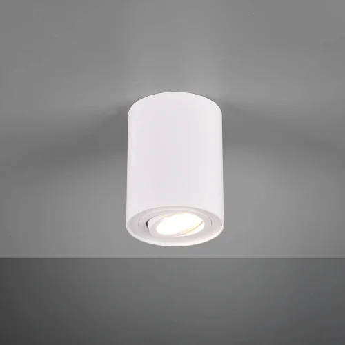 PLAFON DE TETO 1 LUZ OSCILANTE METAL BRANCO GU10 FORTUNE