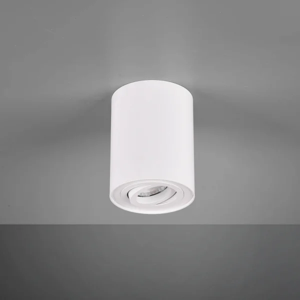 PLAFON DE TETO 1 LUZ OSCILANTE METAL BRANCO GU10 FORTUNE