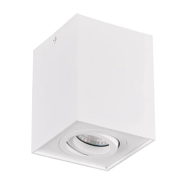 PLAFON DE TETO 1 LUZ BASCULANTE METAL BRANCO GU10 GARIBALDI PLAFON DE TETO 1 LUZ BASCULANTE METAL BRANCO GU10 GARIBALDI