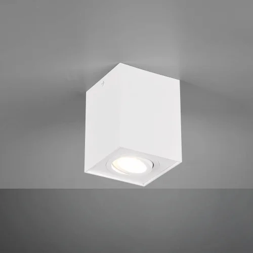 PLAFON DE TETO 1 LUZ BASCULANTE METAL BRANCO GU10 GARIBALDI PLAFON DE TETO 1 LUZ BASCULANTE METAL BRANCO GU10 GARIBALDI