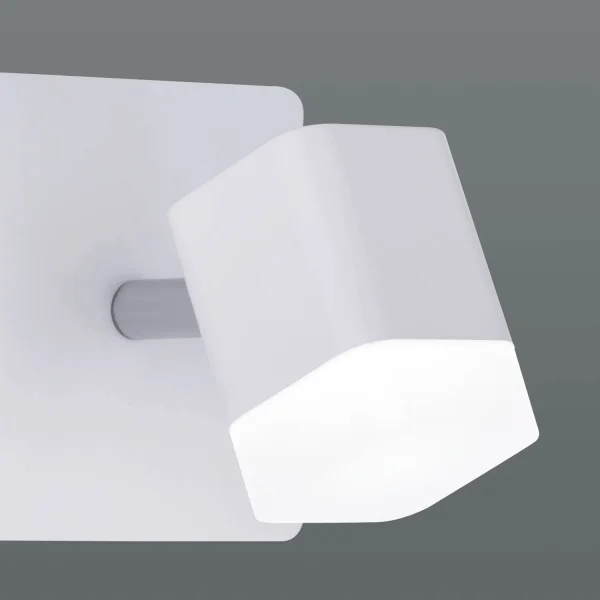 HOLOFOTE 1 LUZ LED 4 W 3000K METAL BRANCO ALPHONSE