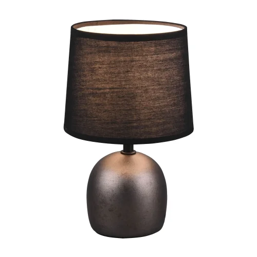 CANDEEIRO DE MESA DE CERÂMICA DE NÍQUEL ANTIGO KUBRA